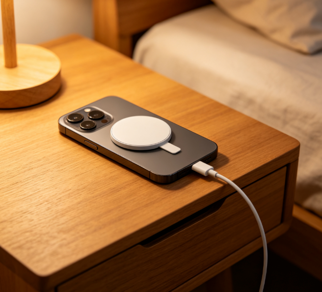Magnetic Wireless Portable Charger, 20W Fast Charging Power Bank Slim Compact External Battery Pack Compatible with All Smart Phones